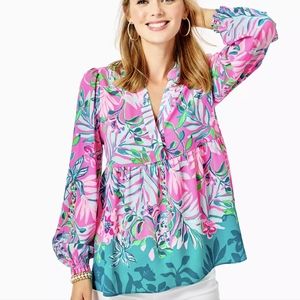 NWT Lilly Pulitzer Winona Stretch Tunic, Medium